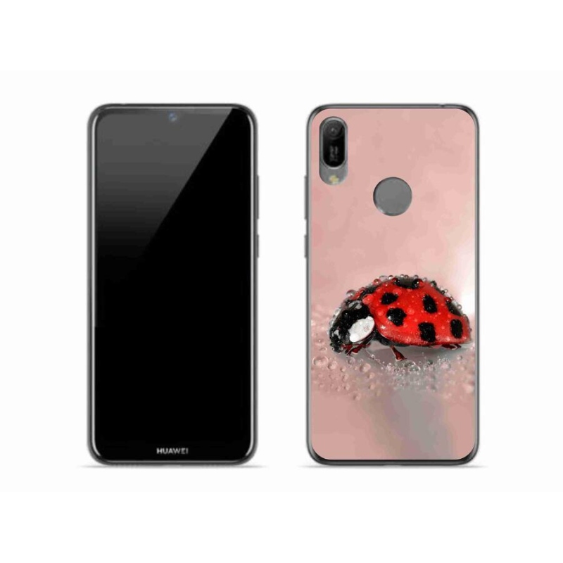 Gélový kryt mmCase na mobil Huawei Y6 (2019) - lienka