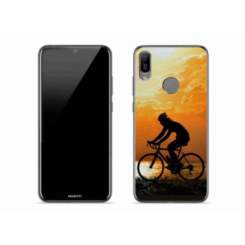 Gélový kryt mmCase na mobil Huawei Y6 (2019) - cyklovýlety