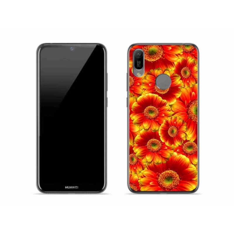 Gélový kryt mmCase na mobil Huawei Y6 (2019) - gerbera 1