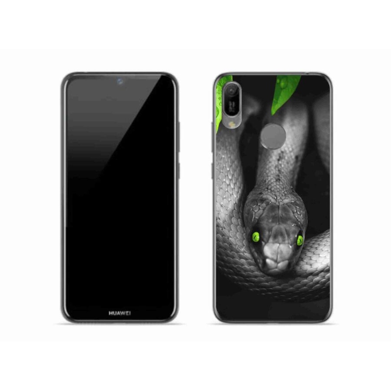 Gélový kryt mmCase na mobil Huawei Y6 (2019) - had