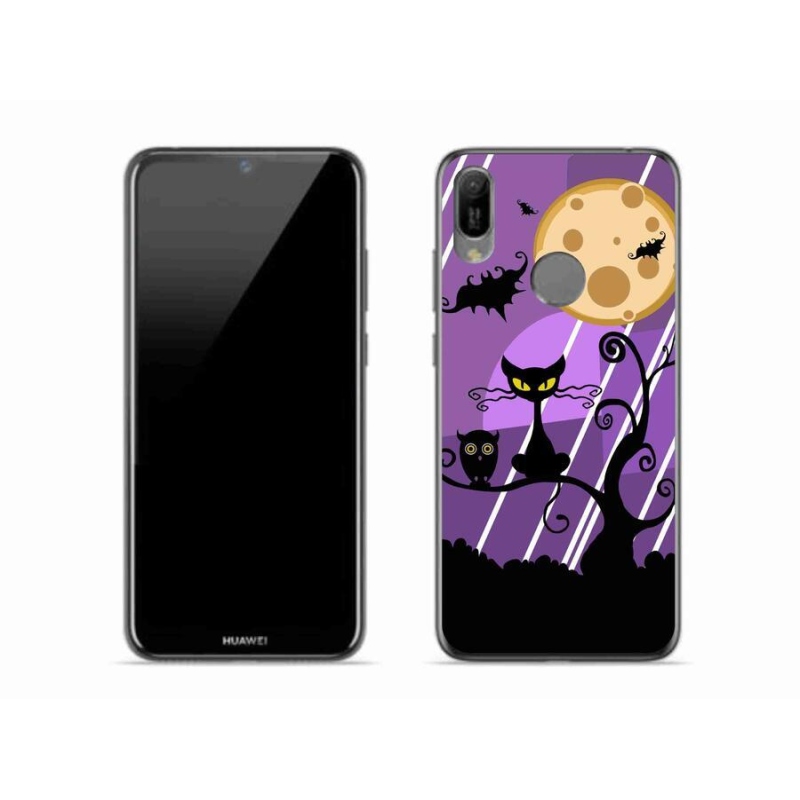 Gélový kryt mmCase na mobil Huawei Y6 (2019) - halloween