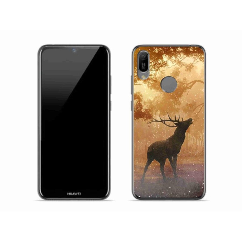 Gélový kryt mmCase na mobil Huawei Y6 (2019) - jeleň v ruji