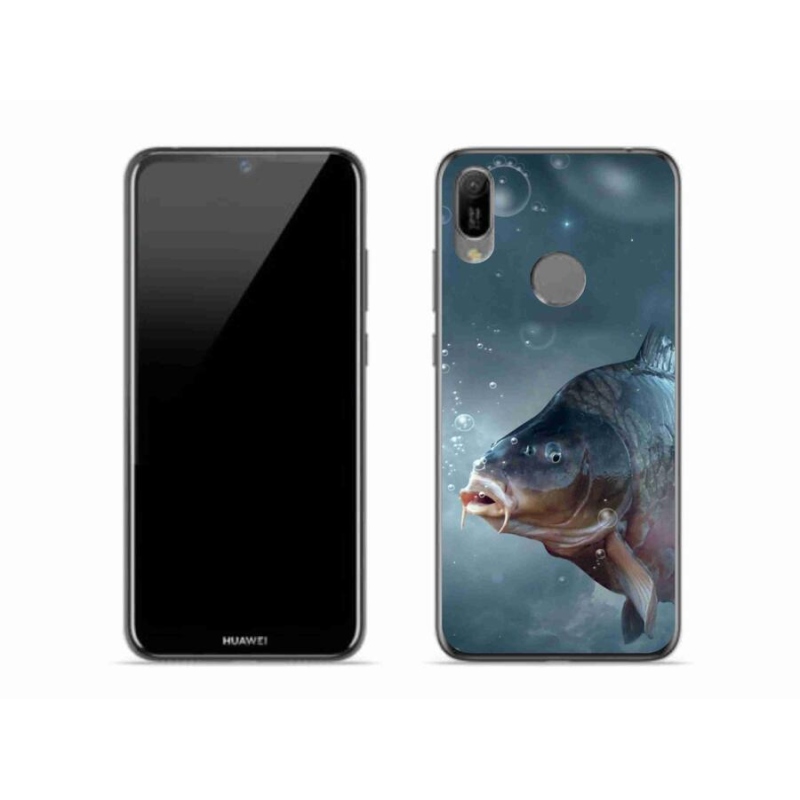 Gélový kryt mmCase na mobil Huawei Y6 (2019) - kapor a bublinky