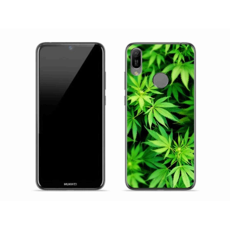 Gélový kryt mmCase na mobil Huawei Y6 (2019) - konope 3