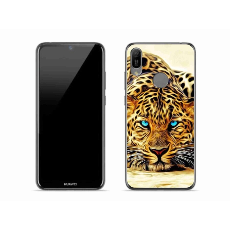 Gélový kryt mmCase na mobil Huawei Y6 (2019) - kreslený tiger