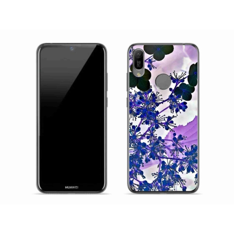 Gélový kryt mmCase na mobil Huawei Y6 (2019) - kvet hortenzie