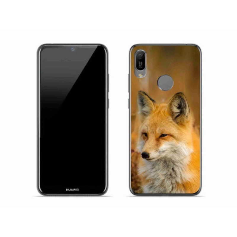 Gélový kryt mmCase na mobil Huawei Y6 (2019) - líška