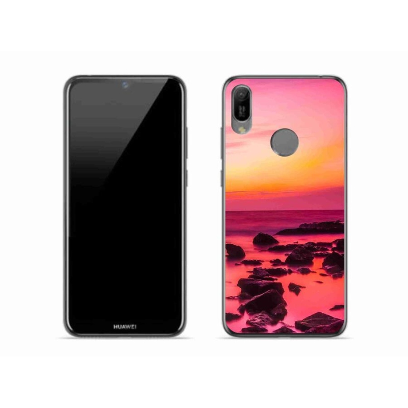 Gélový kryt mmCase na mobil Huawei Y6 (2019) - more a žiara