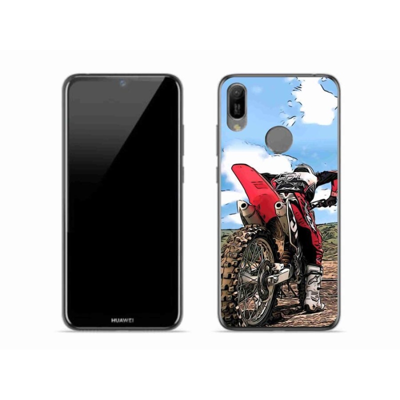 Gélový kryt mmCase na mobil Huawei Y6 (2019) - moto