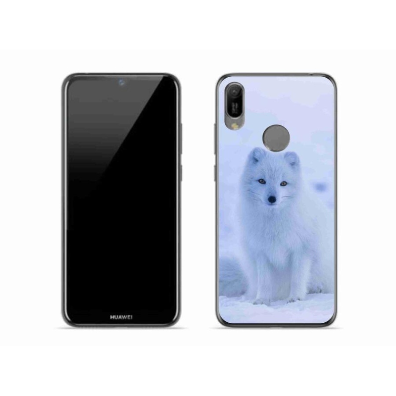 Gélový kryt mmCase na mobil Huawei Y6 (2019) - polárna líška