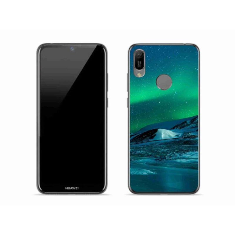 Gélový kryt mmCase na mobil Huawei Y6 (2019) - polárna žiara