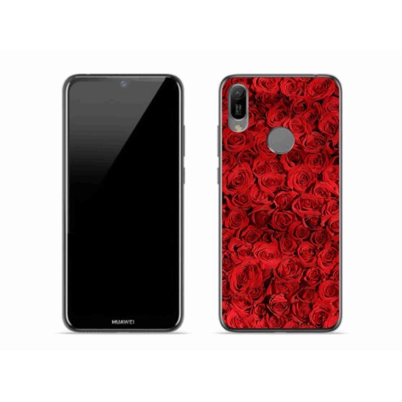 Gélový kryt mmCase na mobil Huawei Y6 (2019) - ruža