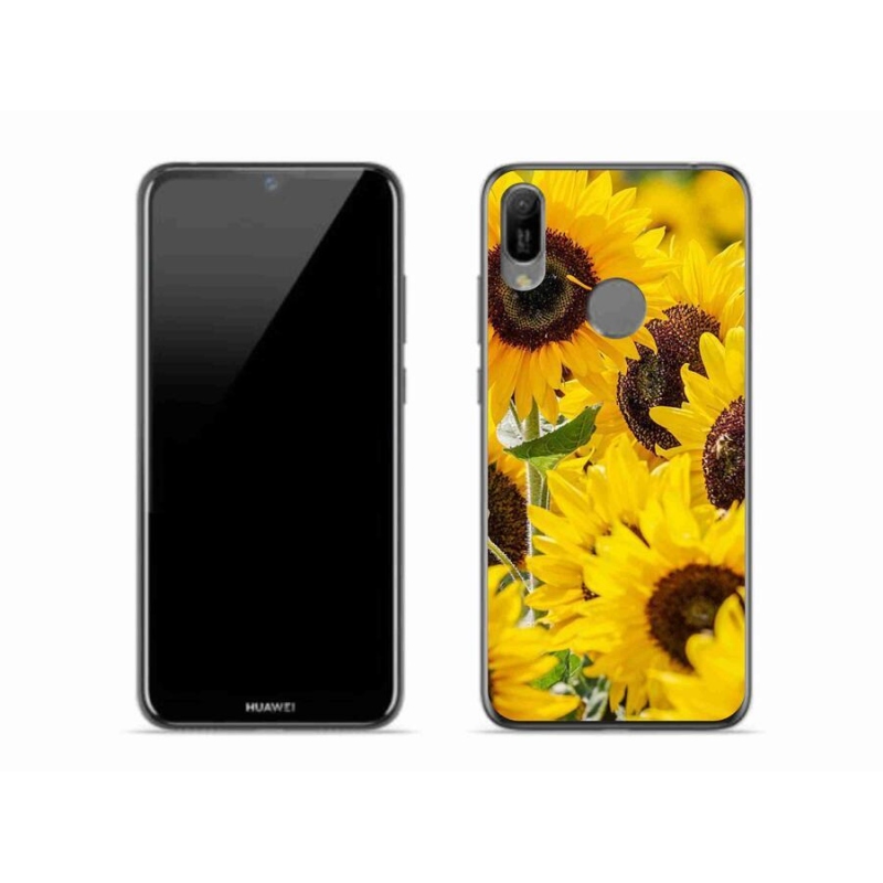 Gélový kryt mmCase na mobil Huawei Y6 (2019) - slnečnica