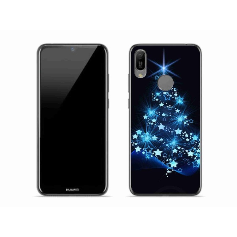 Gélový kryt mmCase na mobil Huawei Y6 (2019) - vianočný stromček