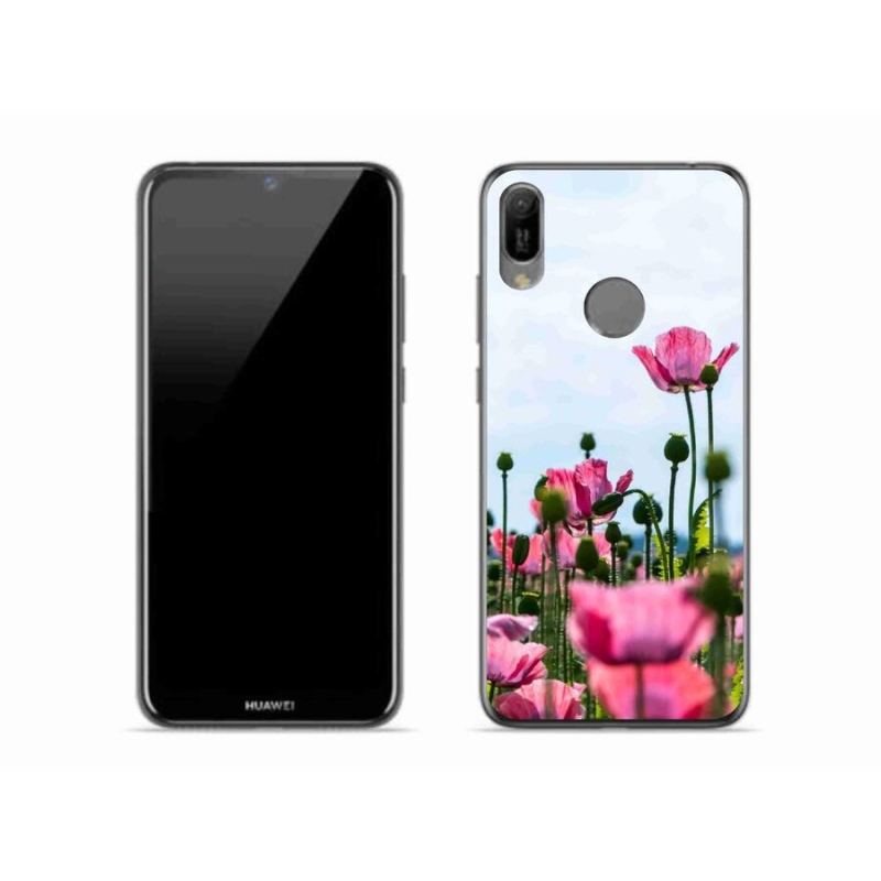 Gélový kryt mmCase na mobil Huawei Y6 (2019) - vlčí mak