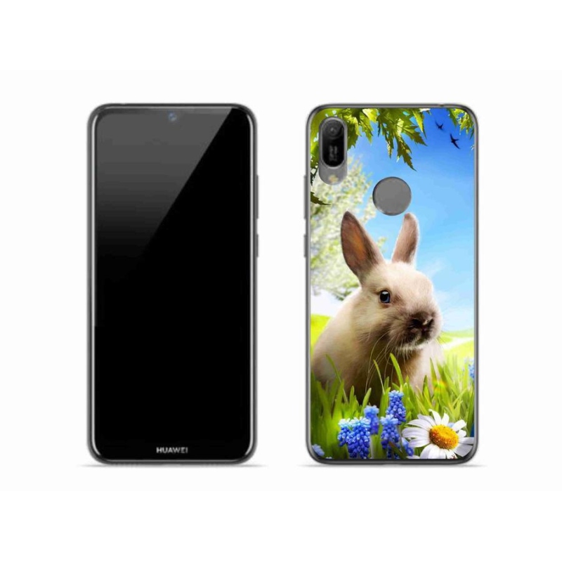 Gélový kryt mmCase na mobil Huawei Y6 (2019) - zajačik