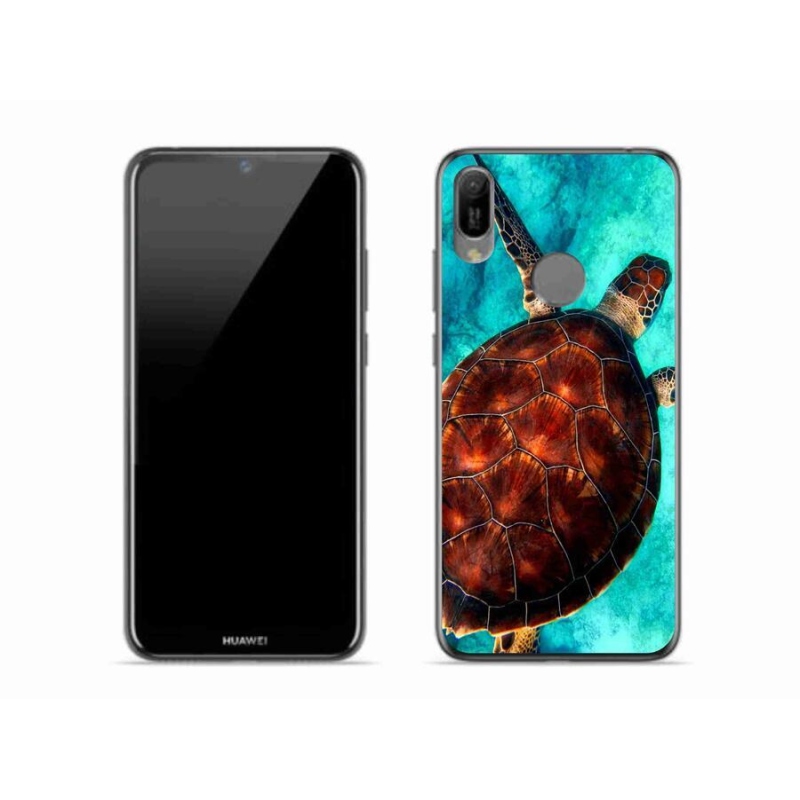 Gélový kryt mmCase na mobil Huawei Y6 (2019) - korytnačka