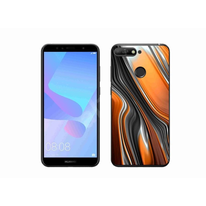 Gélový kryt mmCase na mobil Huawei Y6 Prime (2018) - abstrakt 3