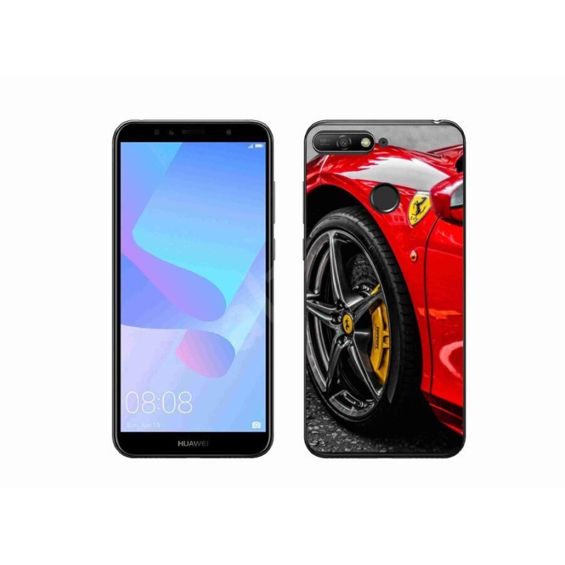 Gélový kryt mmCase na mobil Huawei Y6 Prime 2018 - auto 1