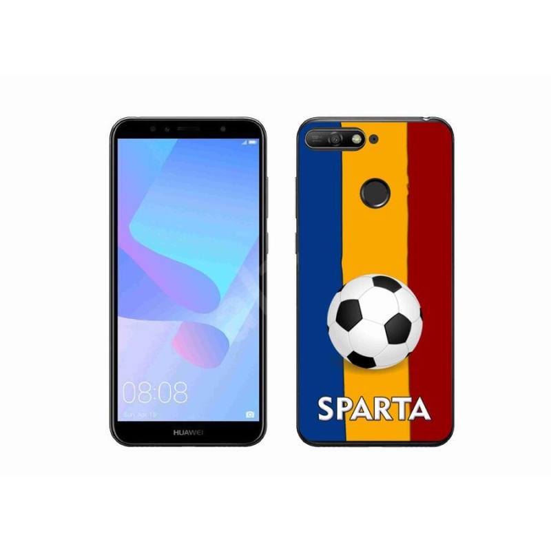 Gélový kryt mmCase na mobil Huawei Y6 Prime 2018 - futbal 1