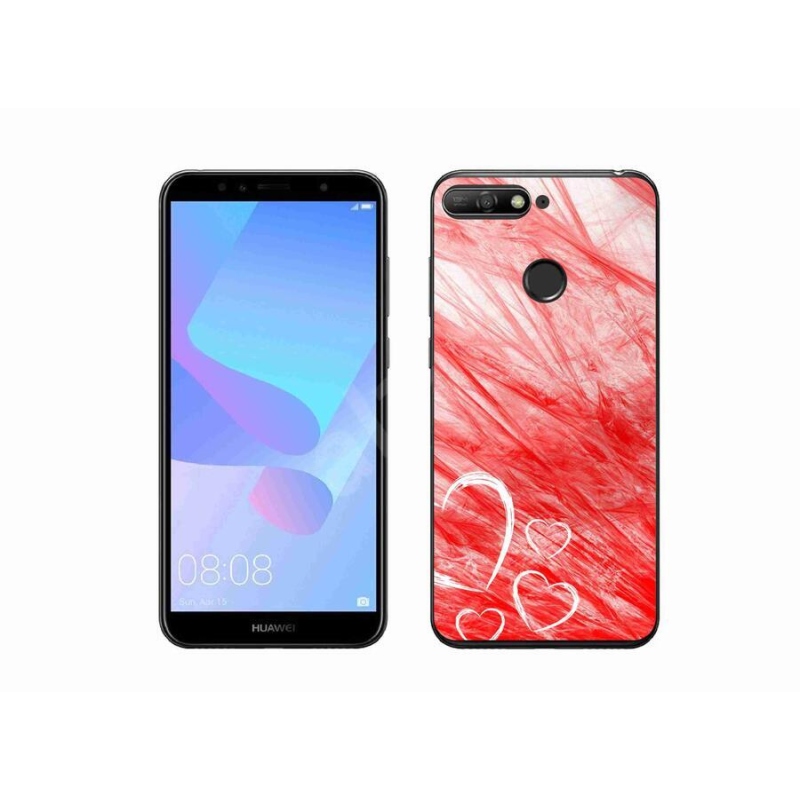 Gélový kryt mmCase na mobil Huawei Y6 Prime 2018 - heart