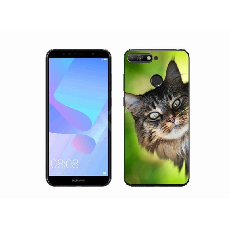 Gélový kryt mmCase na mobil Huawei Y6 Prime (2018) - mačka 3