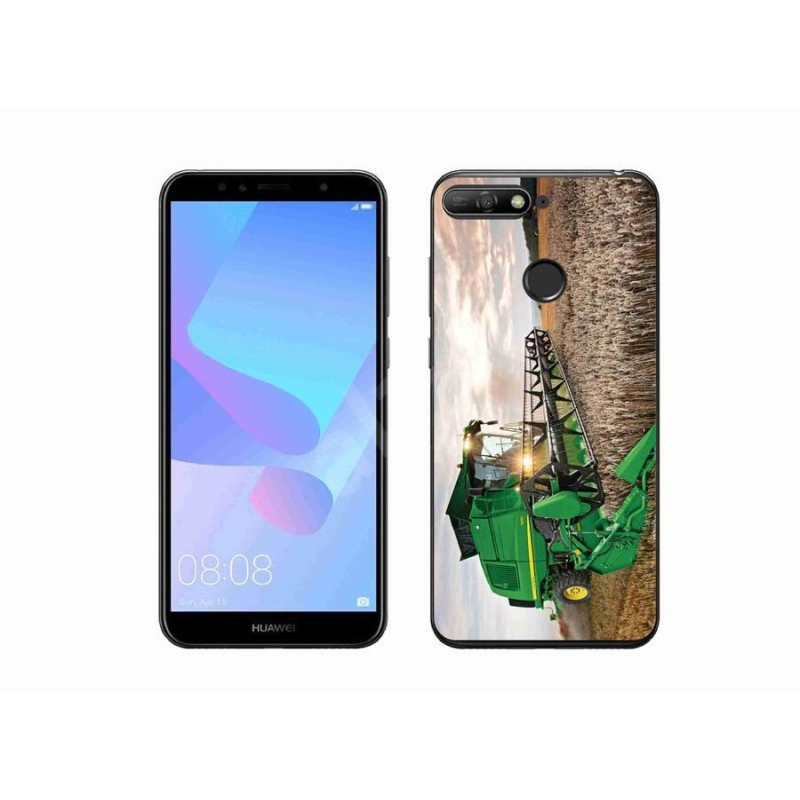 Gélový kryt mmCase na mobil Huawei Y6 Prime (2018) - kombajn