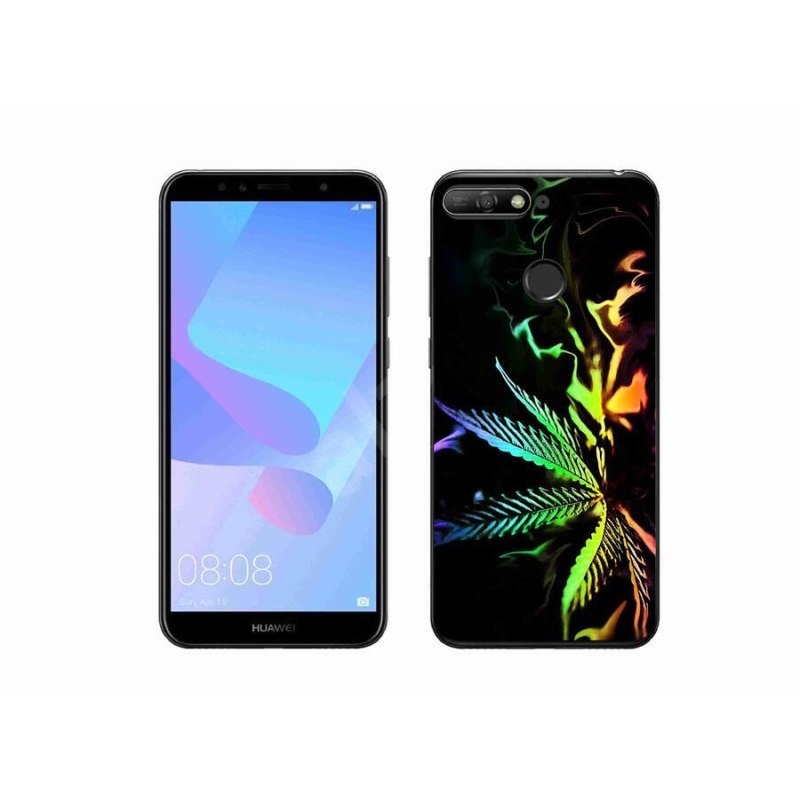 Gélový kryt mmCase na mobil Huawei Y6 Prime (2018) - konope 2