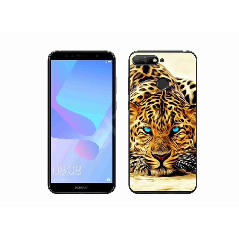 Gélový kryt mmCase na mobil Huawei Y6 Prime (2018) - kreslený tiger