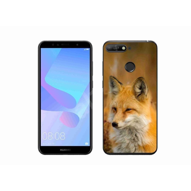 Gélový kryt mmCase na mobil Huawei Y6 Prime 2018 - líška