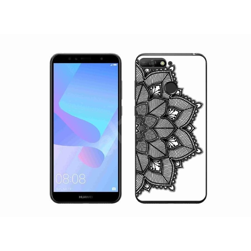 Gélový kryt mmCase na mobil Huawei Y6 Prime (2018) - mandala