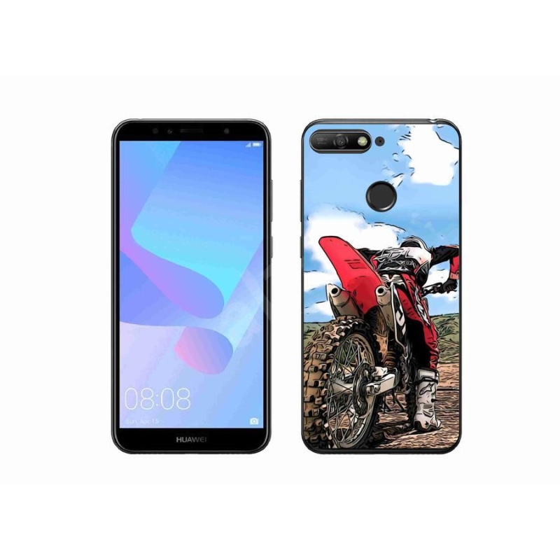 Gélový kryt mmCase na mobil Huawei Y6 Prime (2018) - moto