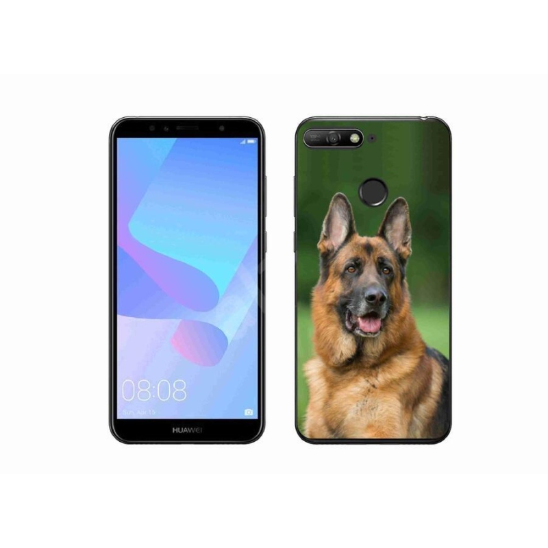 Gélový kryt mmCase na mobil Huawei Y6 Prime (2018) - nemecký ovčiak