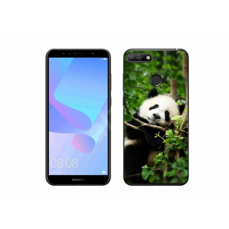 Gélový kryt mmCase na mobil Huawei Y6 Prime (2018) - panda