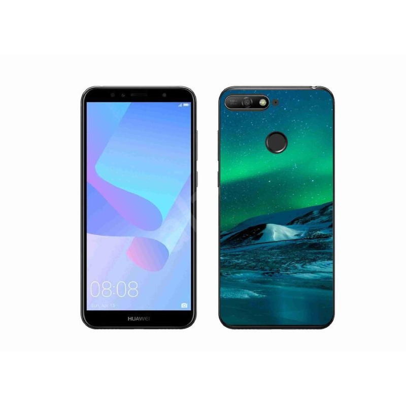 Gélový kryt mmCase na mobil Huawei Y6 Prime 2018 - polárna žiara