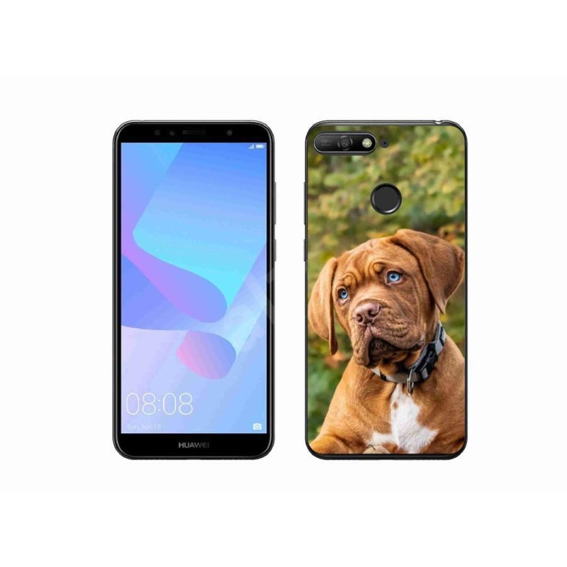 Gélový kryt mmCase na mobil Huawei Y6 Prime (2018) - šteňa