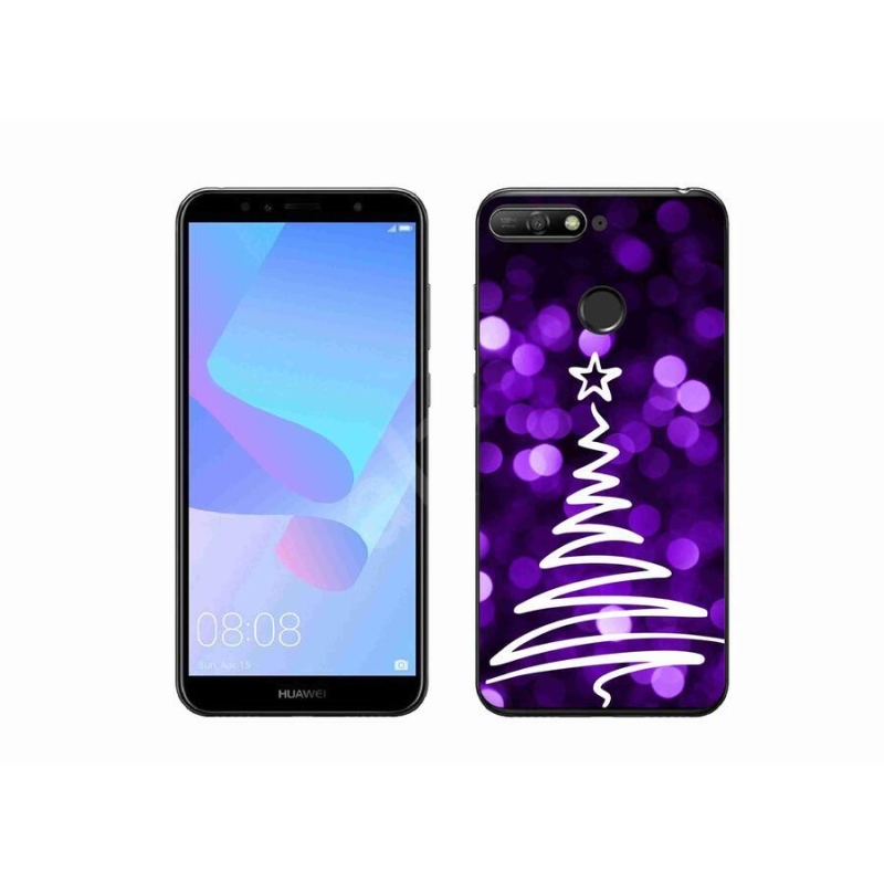 Gélový kryt mmCase na mobil Huawei Y6 Prime (2018) - stromček