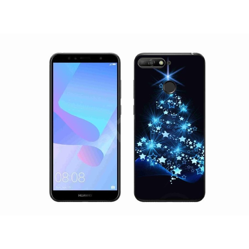 Gélový kryt mmCase na mobil Huawei Y6 Prime 2018 - vianočný stromček