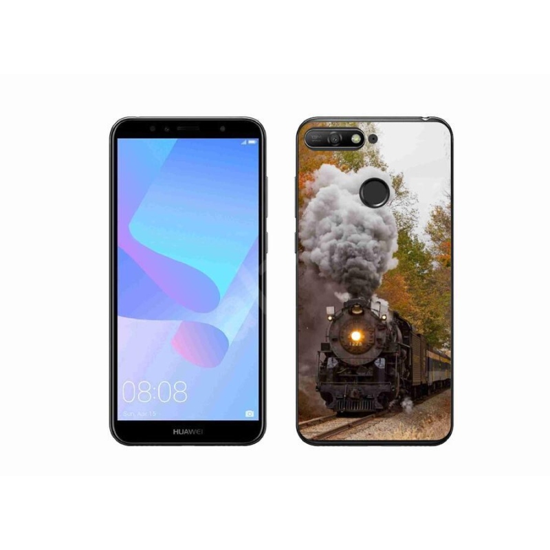 Gélový kryt mmCase na mobil Huawei Y6 Prime (2018) - vlak 1
