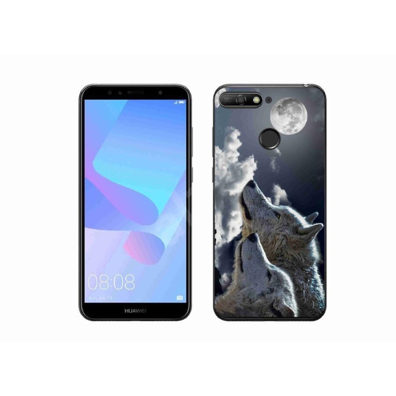 Gélový kryt mmCase na mobil Huawei Y6 Prime (2018) - vlci