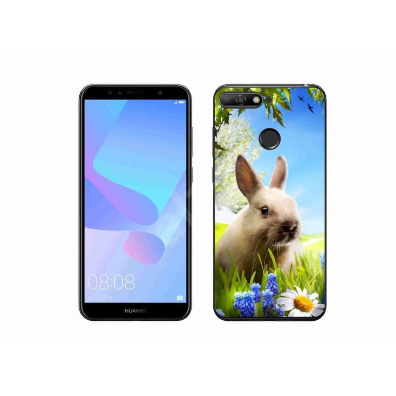 Gélový kryt mmCase na mobil Huawei Y6 Prime (2018) - zajačik
