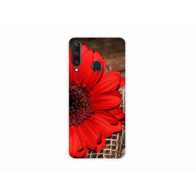 Gélový kryt mmCase na mobil Huawei Y6p - gerbera