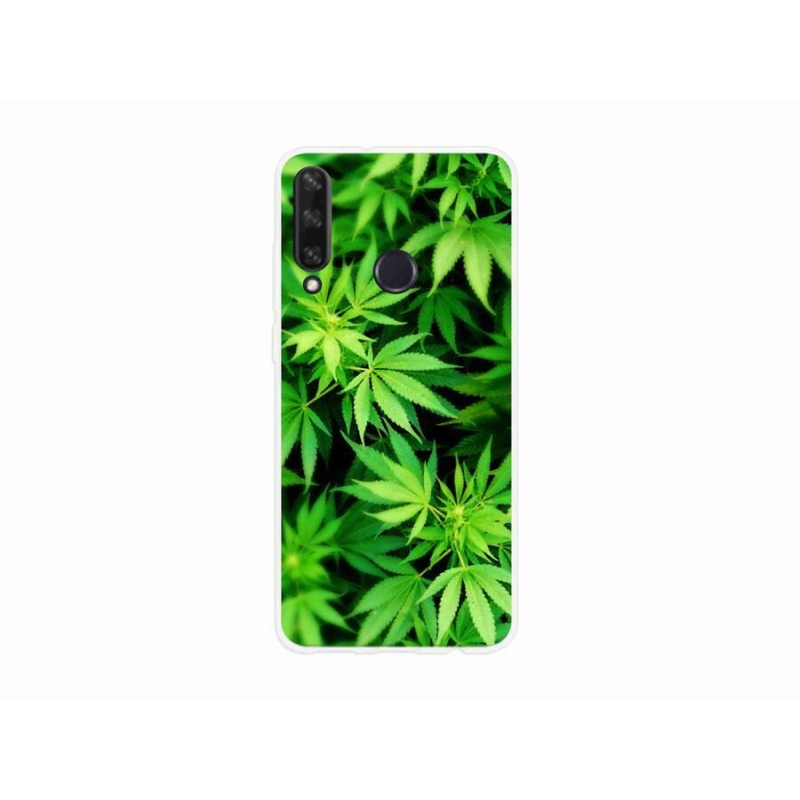 Gelový kryt mmCase na mobil Huawei Y6p - konopí 3