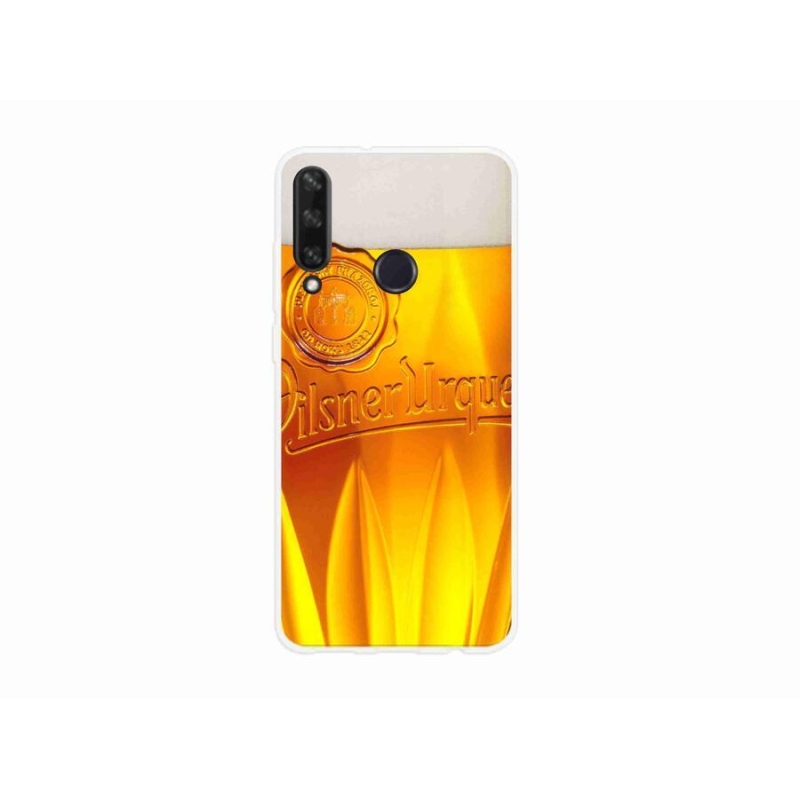 Gélový kryt mmCase na mobil Huawei Y6p - pivo