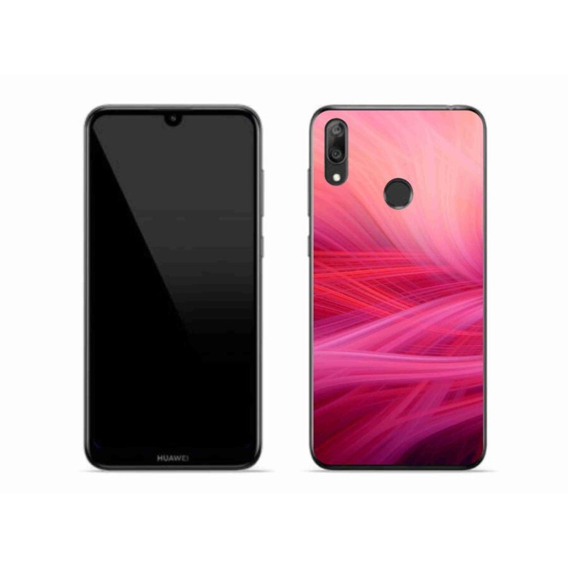 Gélový kryt mmCase na mobil Huawei Y7 (2019) - abstrakt 13