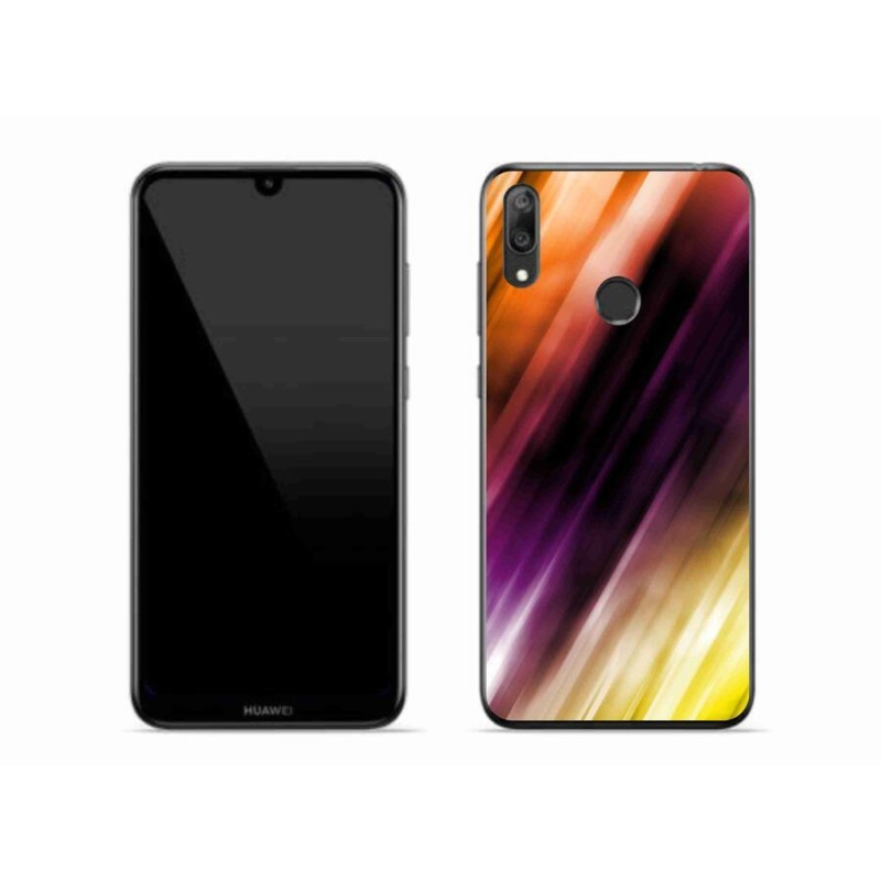 Gélový kryt mmCase na mobil Huawei Y7 (2019) - abstraktné vzor 5