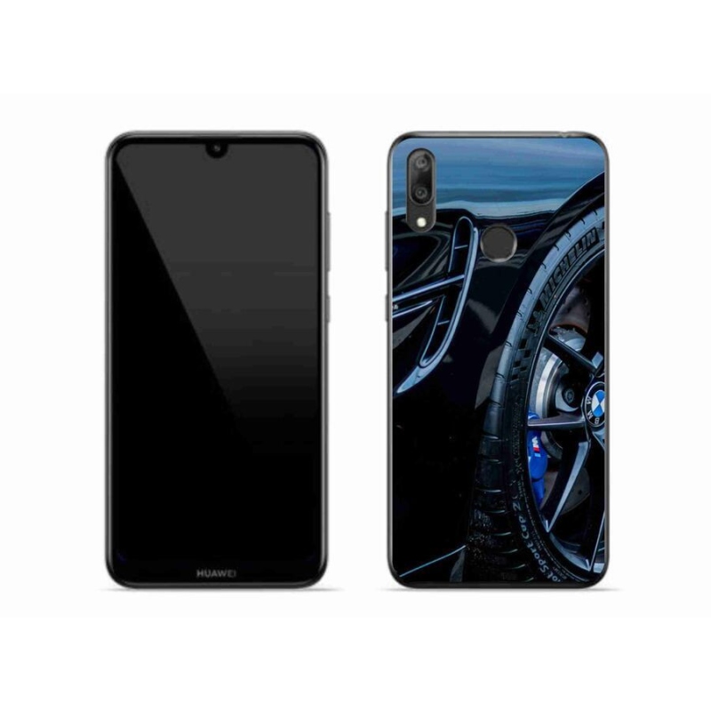 Gélový kryt mmCase na mobil Huawei Y7 (2019) - auto 2