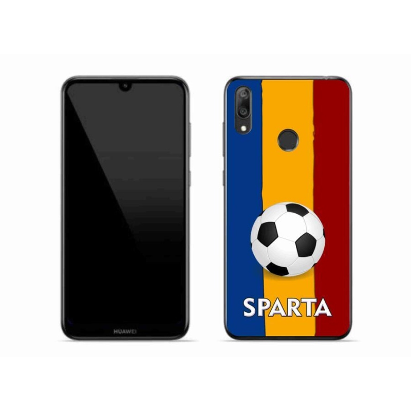 Gélový kryt mmCase na mobil Huawei Y7 (2019) - futbal 1