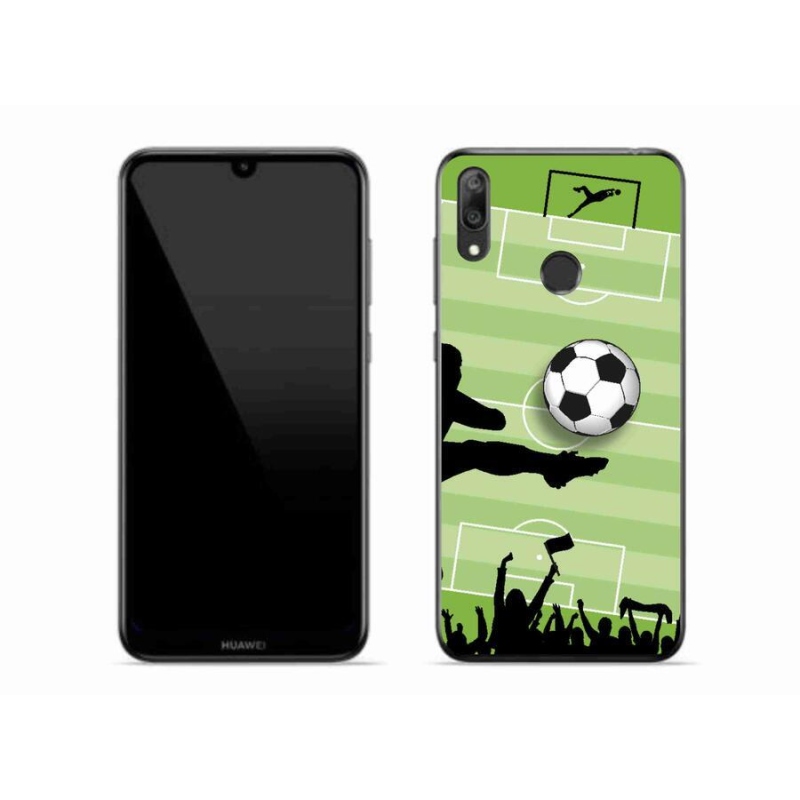 Gélový kryt mmCase na mobil Huawei Y7 (2019) - futbal 3