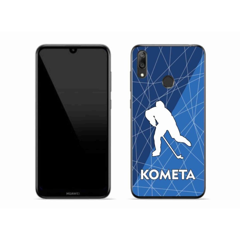 Gélový kryt mmCase na mobil Huawei Y7 (2019) - Kometa